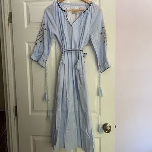Moon river cotton maxi dress